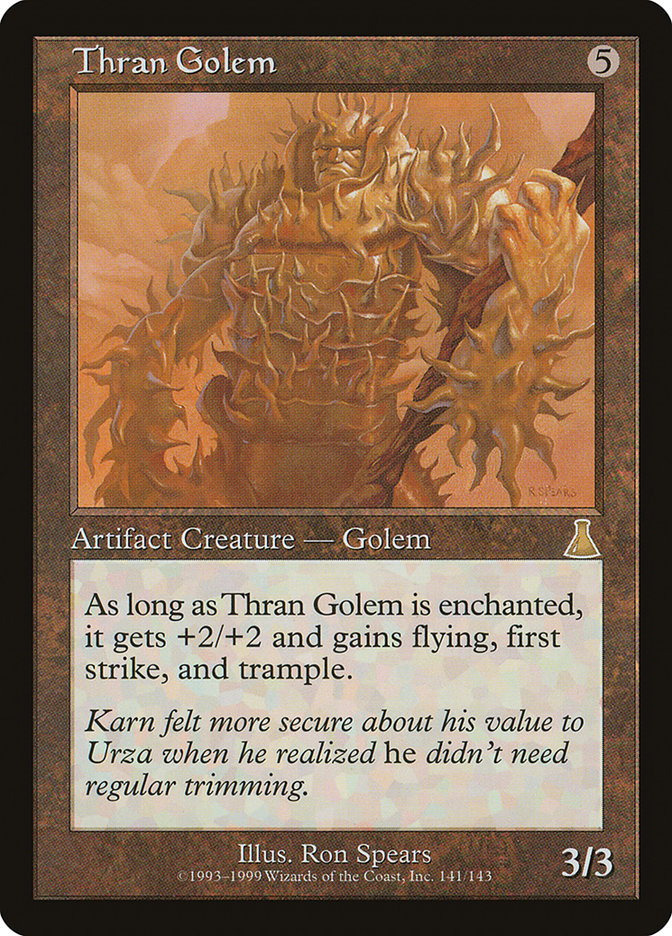 Thran Golem - Urza's Destiny (UDS)
