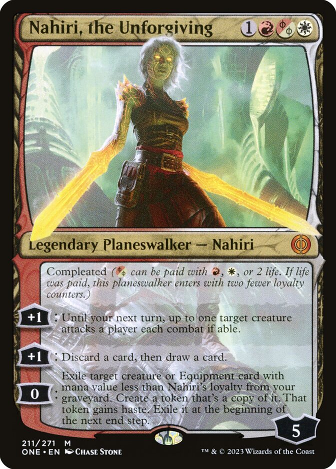 Nahiri, the Unforgiving - [Foil] Phyrexia: All Will Be One (ONE)