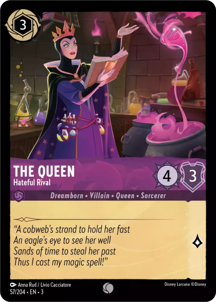 The Queen - Hateful Rival - [Foil] Into the Inklands (3)