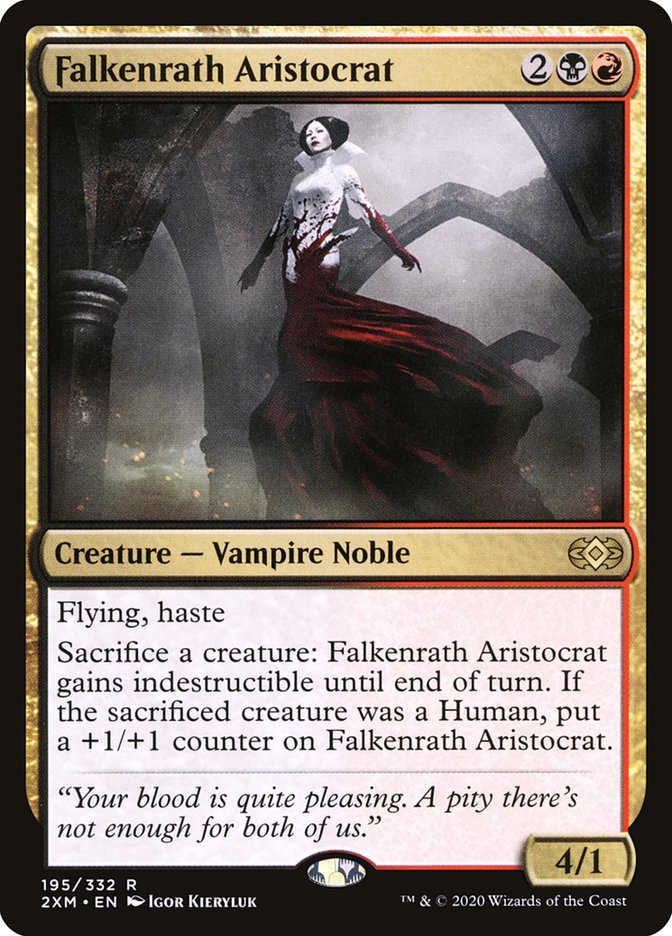 Falkenrath Aristocrat - [Foil] Double Masters (2XM)