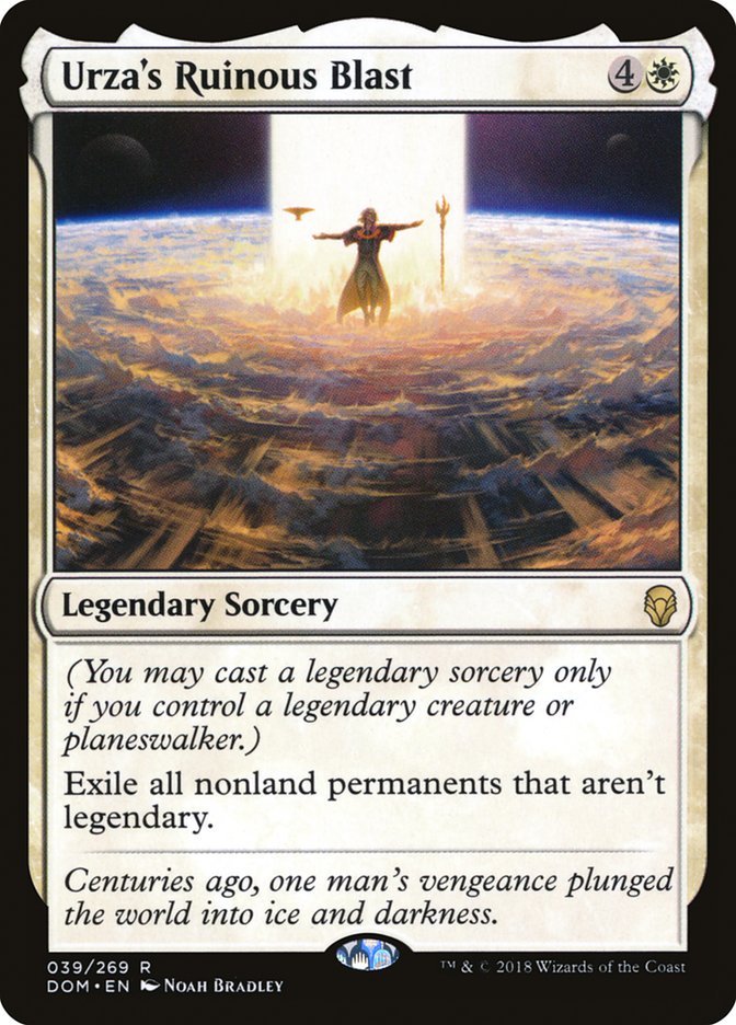 Urza's Ruinous Blast - [Foil] Dominaria (DOM)