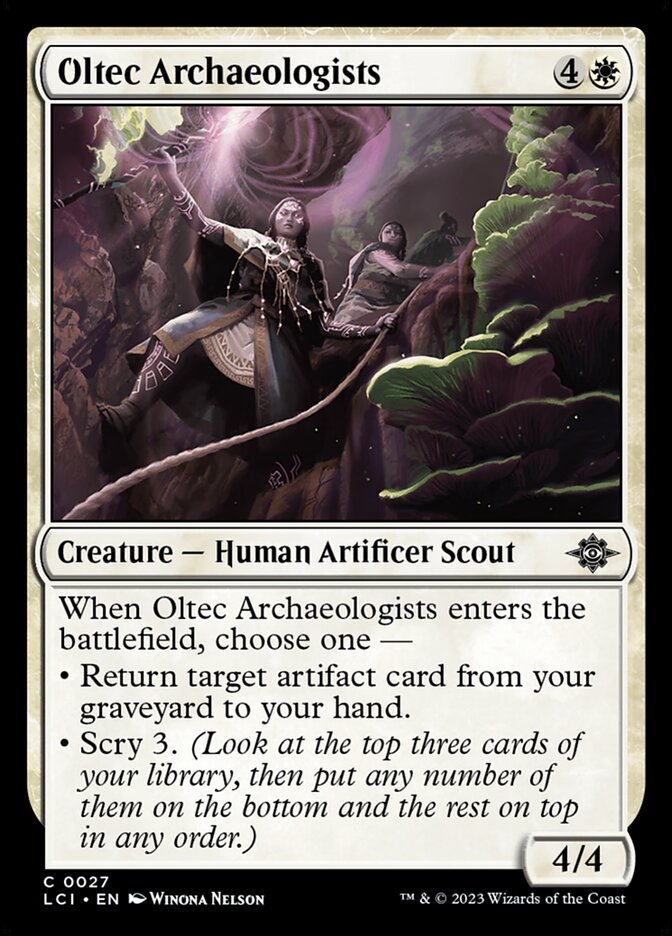 Oltec Archaeologists - [Foil] The Lost Caverns of Ixalan (LCI)