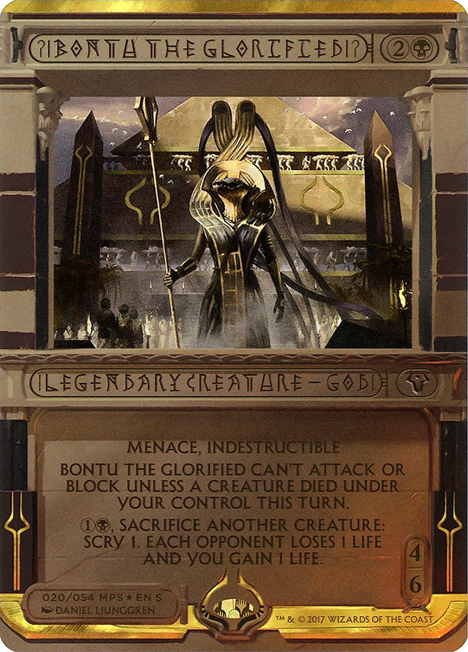 Bontu the Glorified - [Foil] Amonkhet Invocations (MP2)