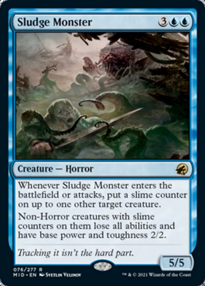 Sludge Monster - [Foil] Innistrad: Midnight Hunt (MID)