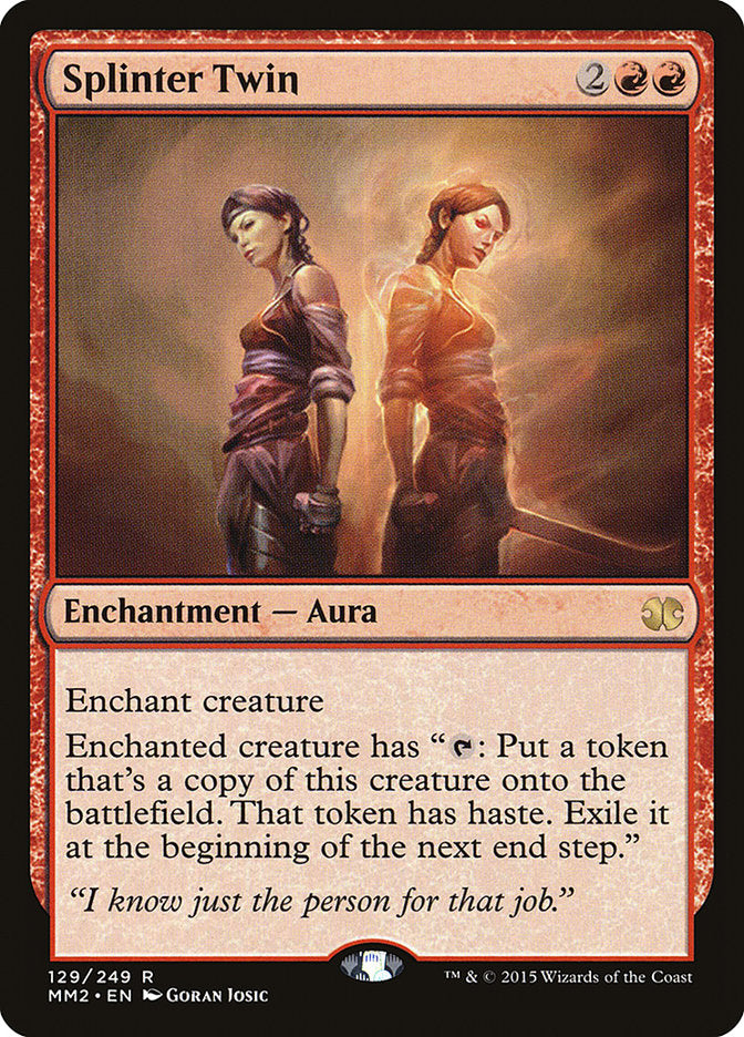 Splinter Twin - [Foil] Modern Masters 2015 (MM2)