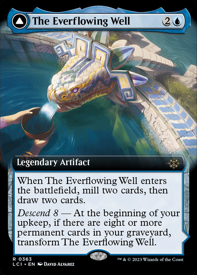 The Everflowing Well // The Myriad Pools - [Foil, Extended Art] The Lost Caverns of Ixalan (LCI)