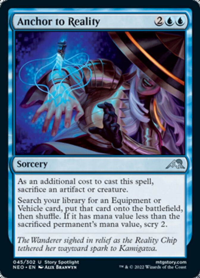 Anchor to Reality - [Foil] Kamigawa: Neon Dynasty (NEO)