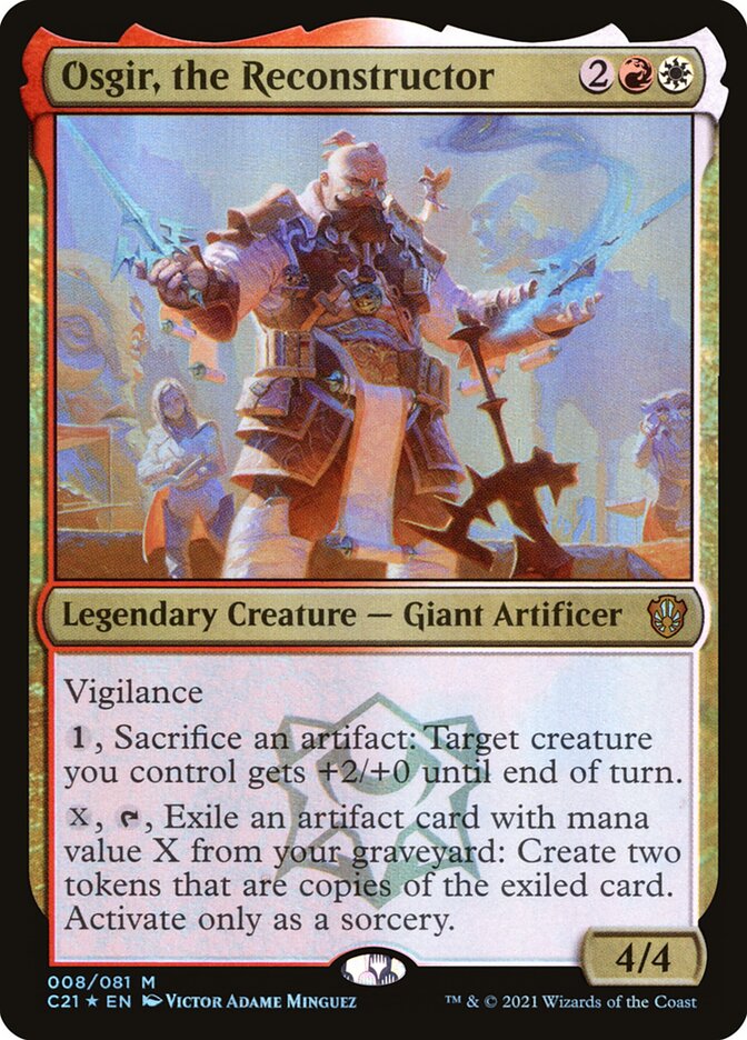 Osgir, the Reconstructor - [Foil] Commander 2021 (C21)