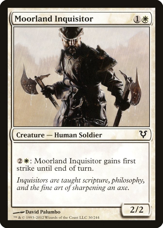 Moorland Inquisitor - [Foil] Avacyn Restored (AVR)