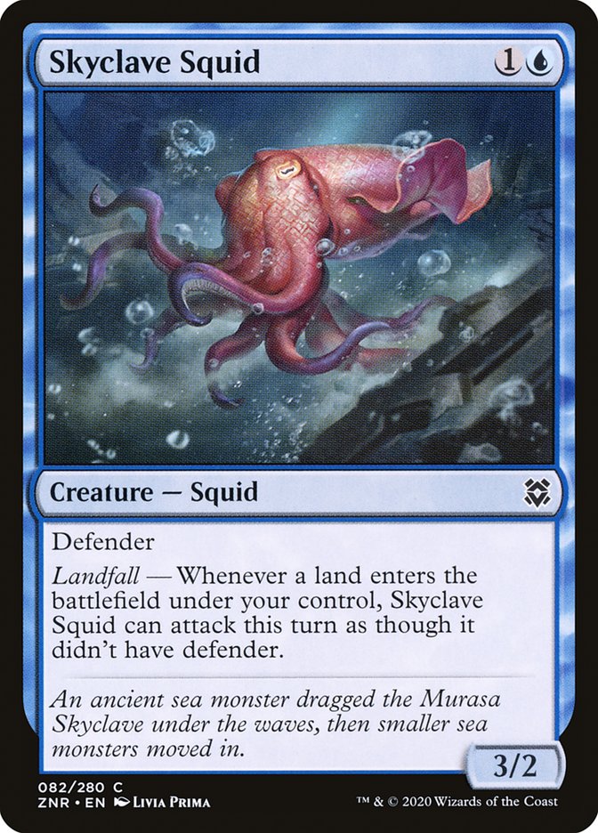 Skyclave Squid - [Foil] Zendikar Rising (ZNR)