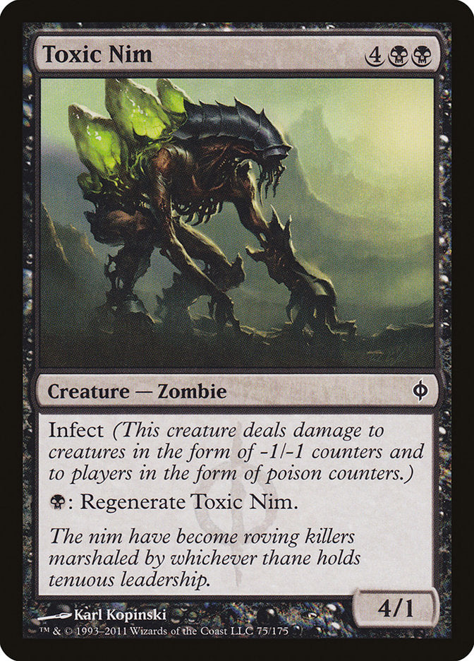 Toxic Nim - [Foil] New Phyrexia (NPH)