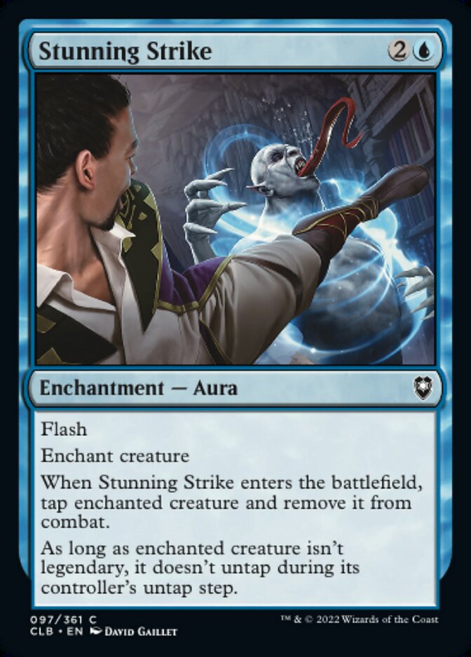 Stunning Strike - [Foil] Commander Legends: Battle for Baldur's Gate (CLB)