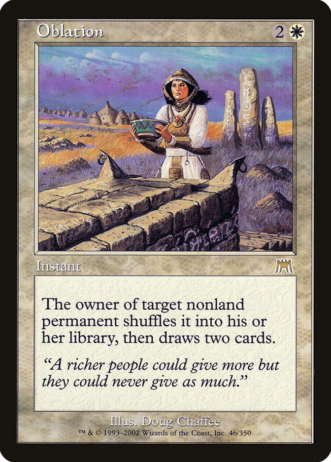 Oblation - [Foil, Retro Frame] Onslaught (ONS)