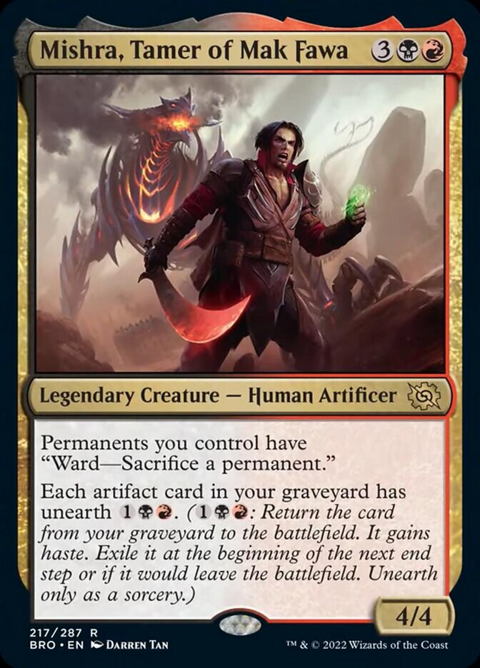 Mishra, Tamer of Mak Fawa - [Foil] The Brothers' War (BRO)