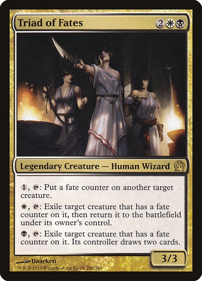 Triad of Fates - [Foil] Theros (THS)