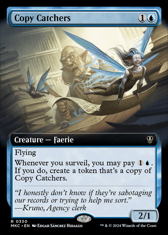 Copy Catchers - [Extended Art] Murders at Karlov Manor Commander (MKC)