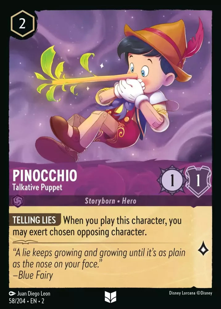 Pinocchio - Talkative Puppet - [Foil] Rise of the Floodborn (2)