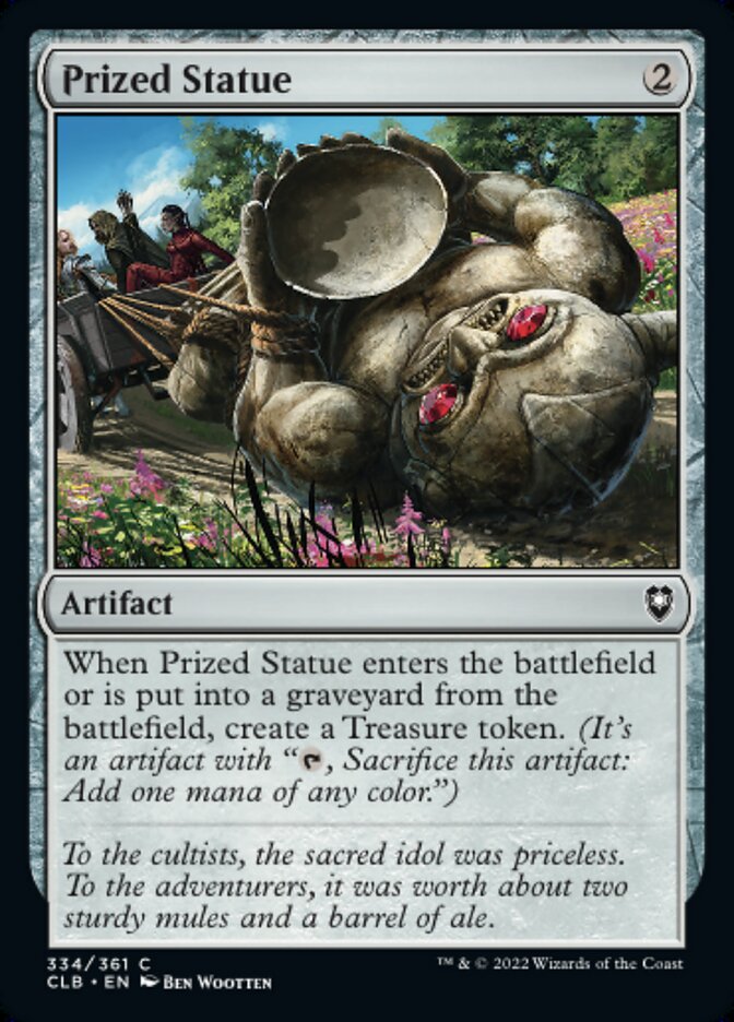 Prized Statue - [Foil] Commander Legends: Battle for Baldur's Gate (CLB)
