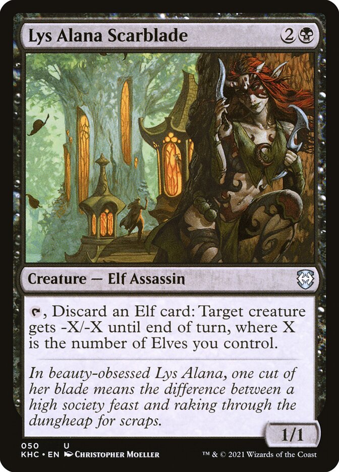 Lys Alana Scarblade - Kaldheim Commander (KHC)