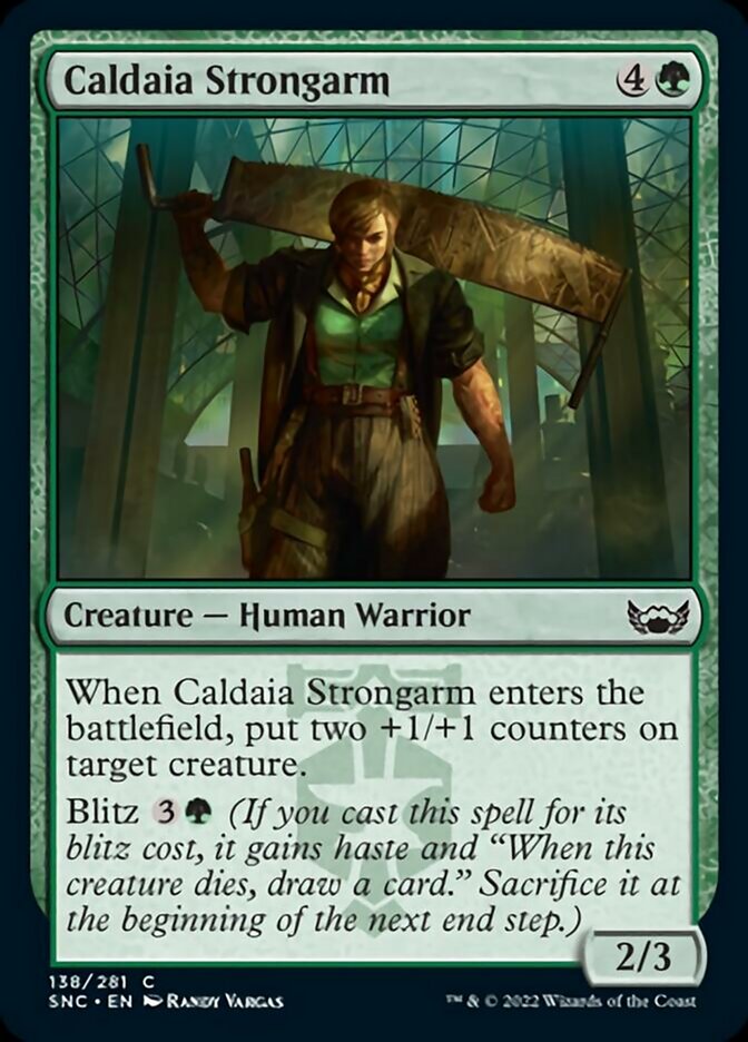 Caldaia Strongarm - [Foil] Streets of New Capenna (SNC)