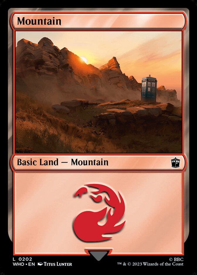 Mountain (202) - [Foil] Doctor Who (WHO)