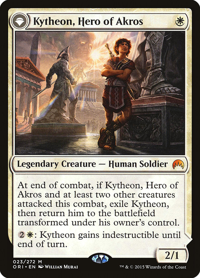 Kytheon, Hero of Akros // Gideon, Battle-Forged - [Foil] Magic Origins (ORI)