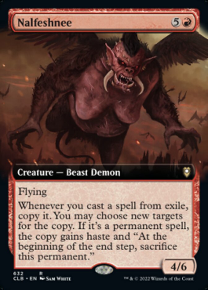 Nalfeshnee - [Extended Art] Commander Legends: Battle for Baldur's Gate (CLB)