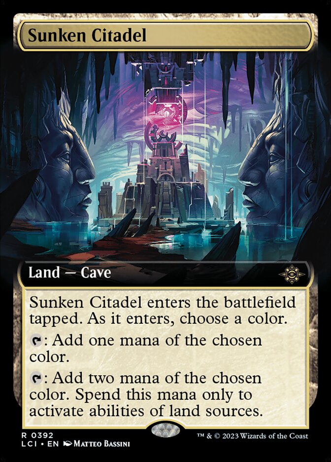 Sunken Citadel - [Extended Art] The Lost Caverns of Ixalan (LCI)