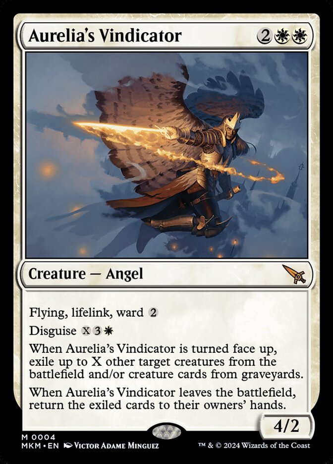 Aurelia's Vindicator - [Foil] Murders at Karlov Manor (MKM)