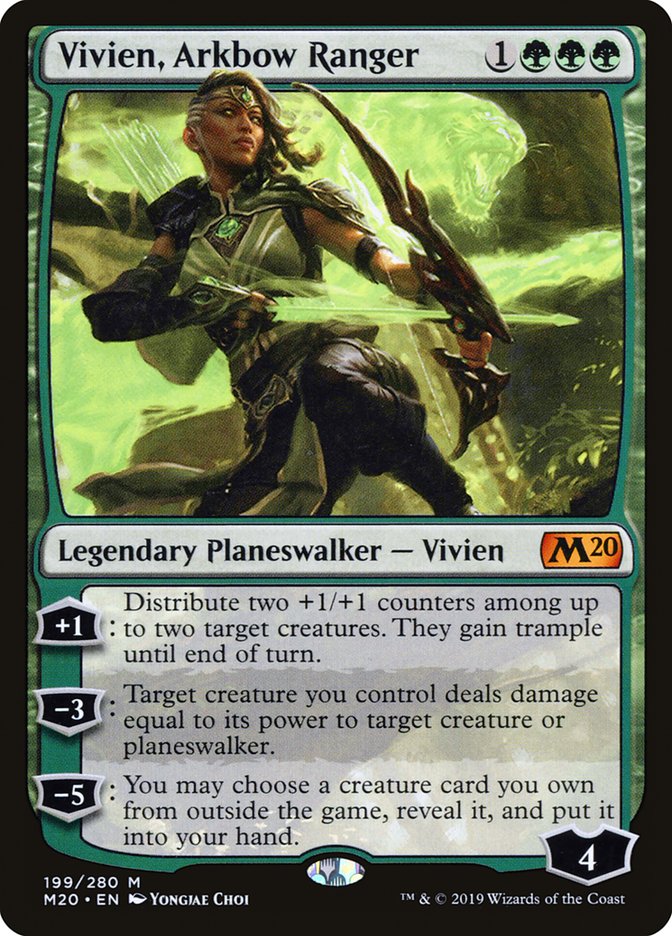 Vivien, Arkbow Ranger - [Foil] Core Set 2020 (M20)