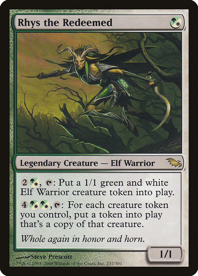 Rhys the Redeemed - Shadowmoor (SHM)