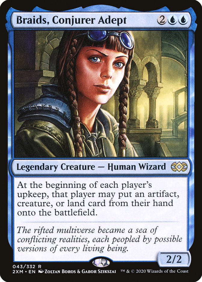 Braids, Conjurer Adept - [Foil] Double Masters (2XM)