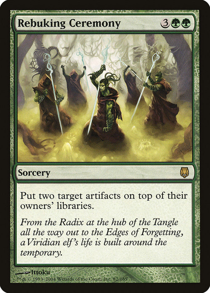 Rebuking Ceremony - [Foil] Darksteel (DST)