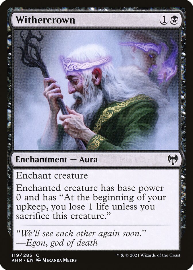 Withercrown - [Foil] Kaldheim (KHM)