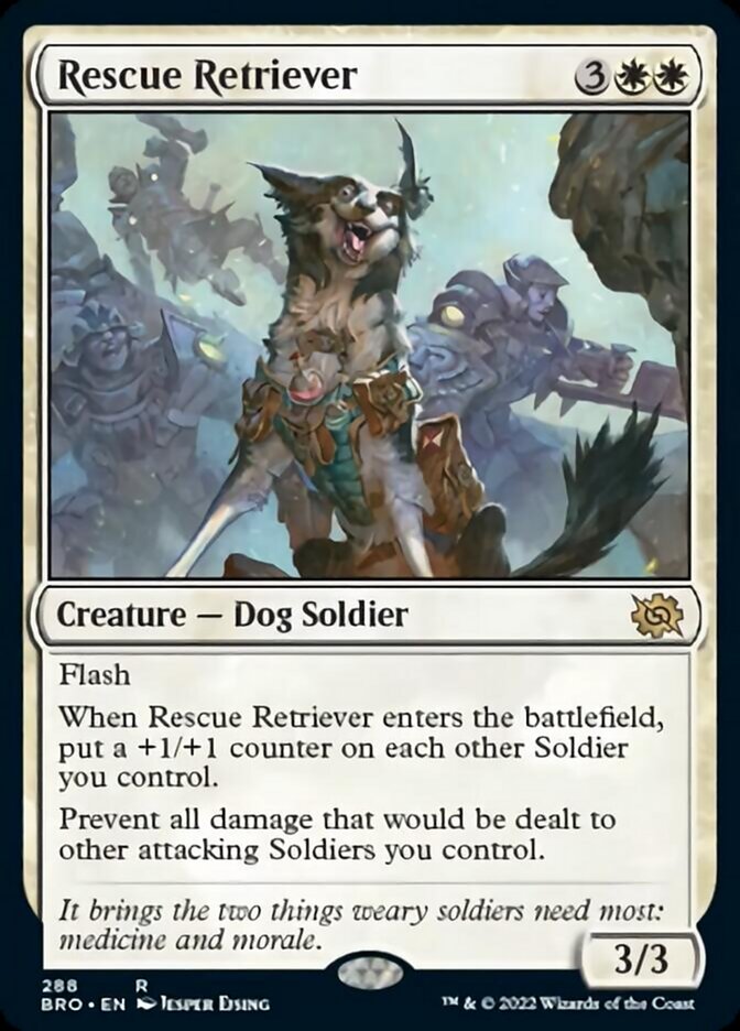 Rescue Retriever - The Brothers' War (BRO)