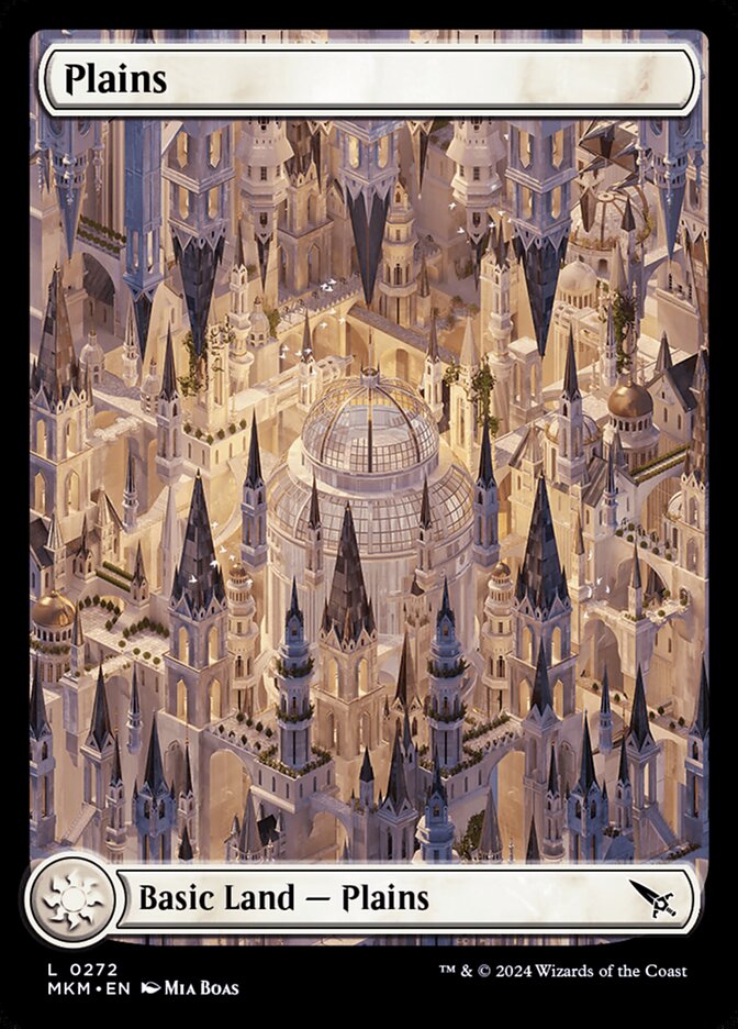 Plains (272) - [Full Art] Murders at Karlov Manor (MKM)