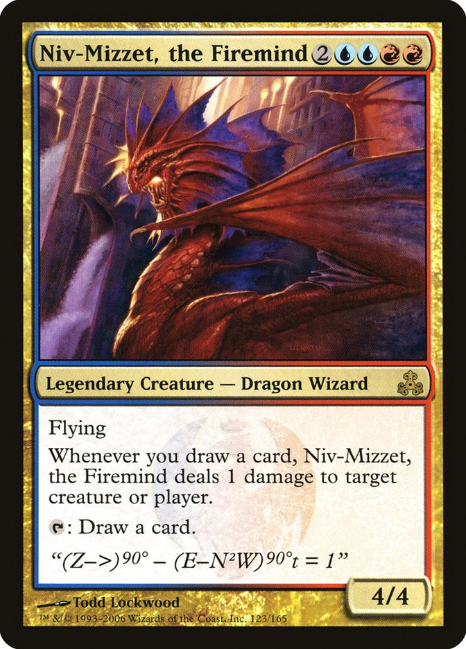 Niv-Mizzet, the Firemind - [Foil] Guildpact (GPT)