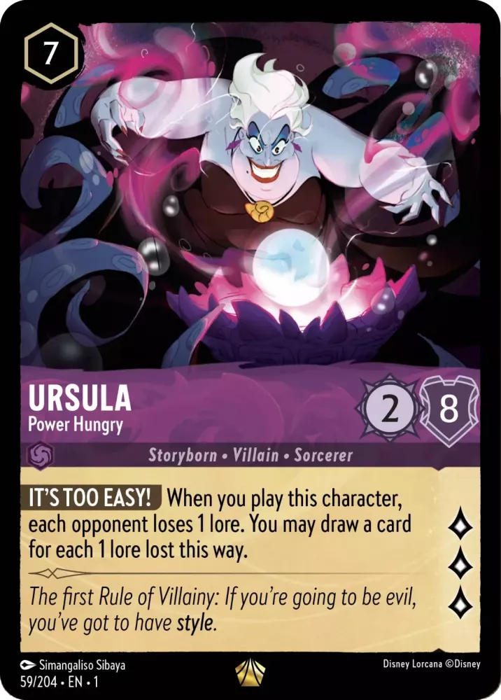 Ursula - Power Hungry - [Foil] The First Chapter (1)