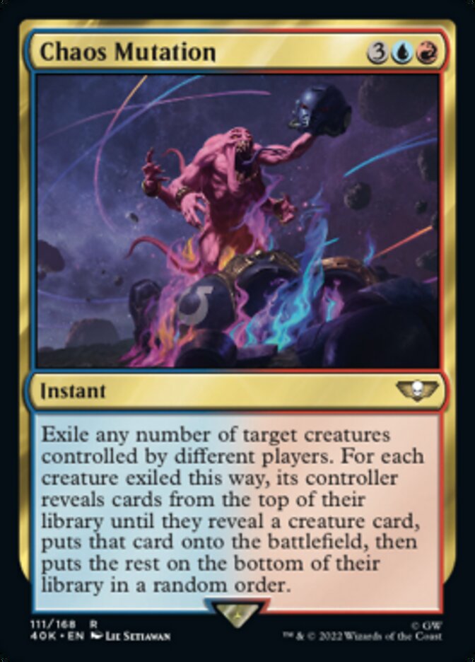 Chaos Mutation - [Surge Foil] Warhammer 40,000 Commander (40K)