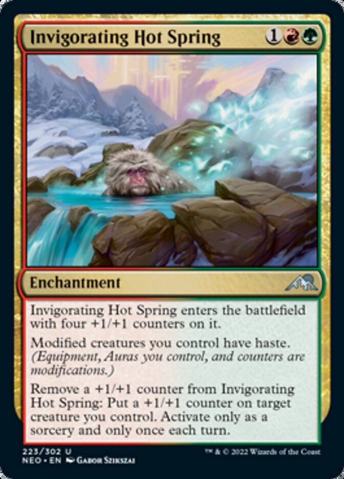Invigorating Hot Spring - [Foil] Kamigawa: Neon Dynasty (NEO)