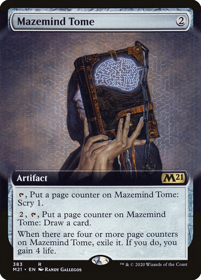 Mazemind Tome - [Extended Art] Core Set 2021 (M21)