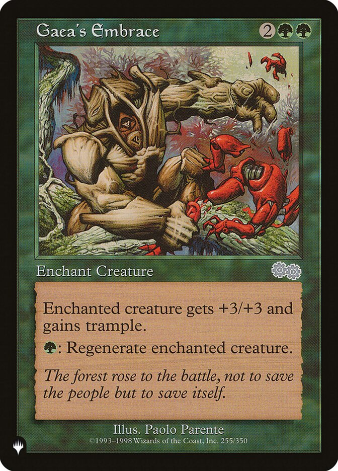 Gaea's Embrace - The List (PLIST)