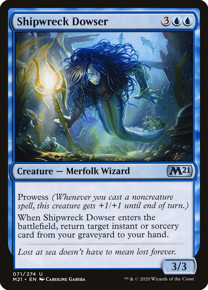 Shipwreck Dowser - [Foil] Core Set 2021 (M21)