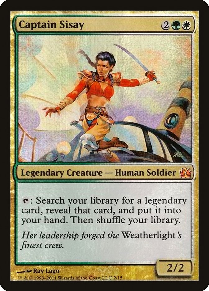 Captain Sisay - [Foil] From the Vault: Legends (V11)