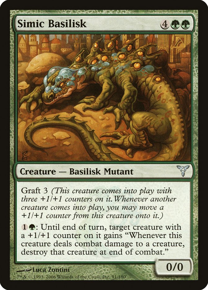 Simic Basilisk - [Foil] Dissension (DIS)