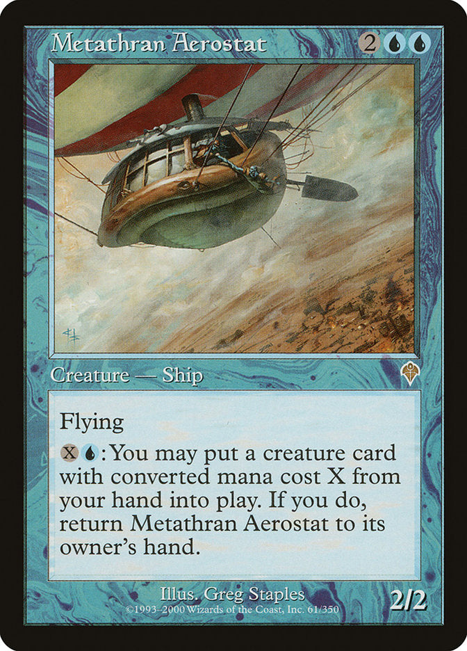 Metathran Aerostat - [Retro Frame] Invasion (INV)