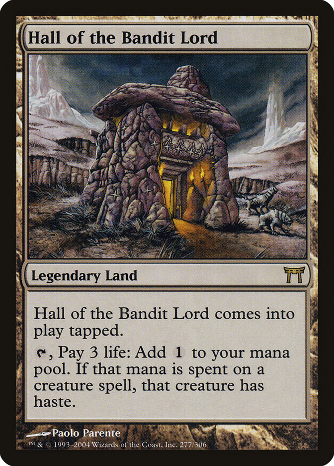 Hall of the Bandit Lord - [Foil] Champions of Kamigawa (CHK)