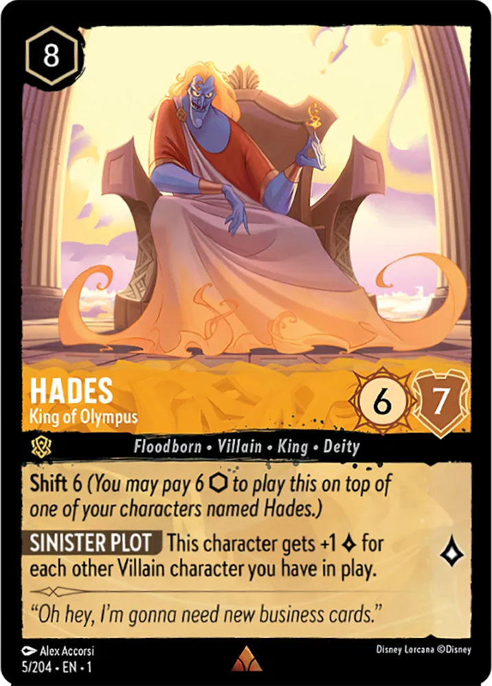 Hades - King of Olympus - [Foil] The First Chapter (1)