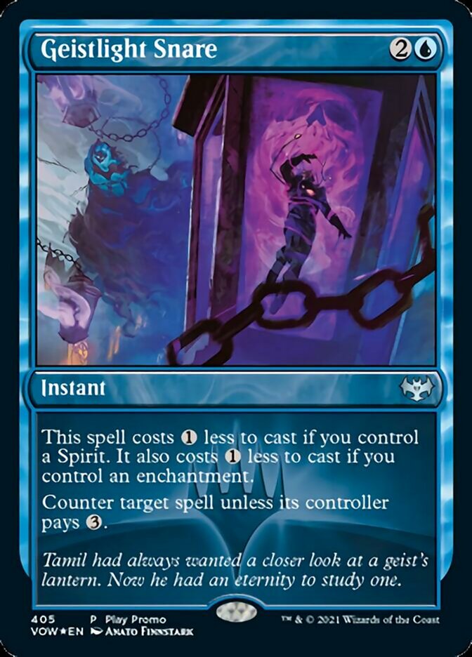 Geistlight Snare - [Foil, Promo] Innistrad: Crimson Vow (VOW)