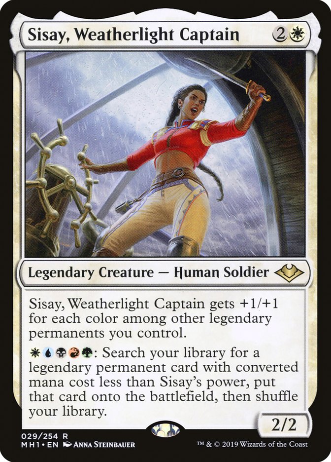 Sisay, Weatherlight Captain - [Foil] Modern Horizons (MH1)